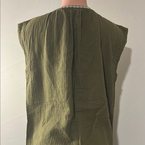 Madewell Women’s Embroidered Lightestspun Cover Up Tunic 100%Cotton Size  XSmall - Picture 9 of 14